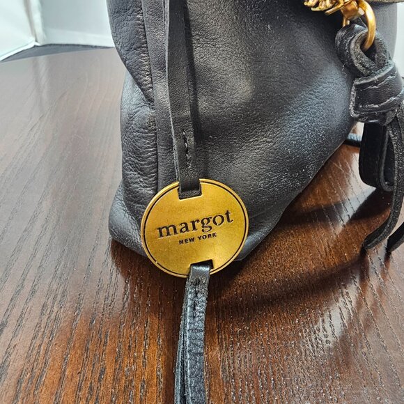 Margot New York Robbie Fold Over in Black - Picture 3 of 3